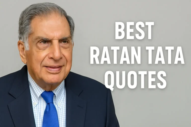 Best Ratan Tata quotes for ultimate Inspiration in your life