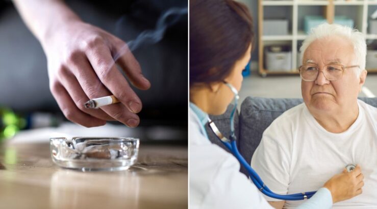 Smoking may lead to health problems in future
