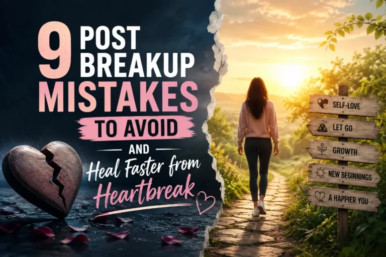 9 Post-breakup mistakes to avoid and heal faster from Heartbreak Post-breakup mistakes to avoid