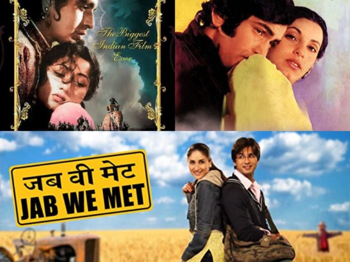20 Best Romantic Bollywood Movies from 1960 to 2022 To Watch on OTT