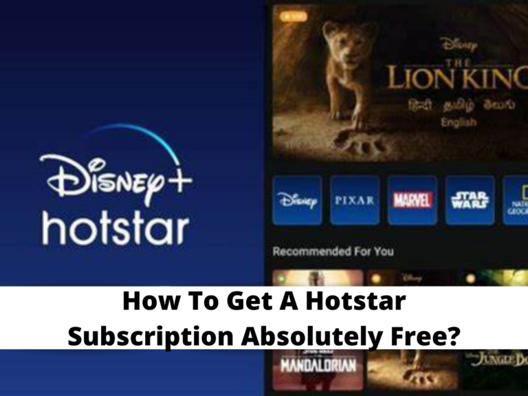 Hurray! Get Free Hotstar Subscription Now. (100% Working)