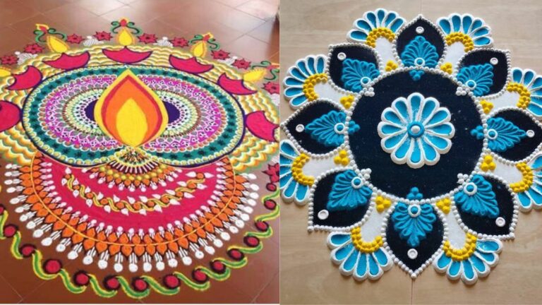 33 Simple Rangoli Designs for your home decoration