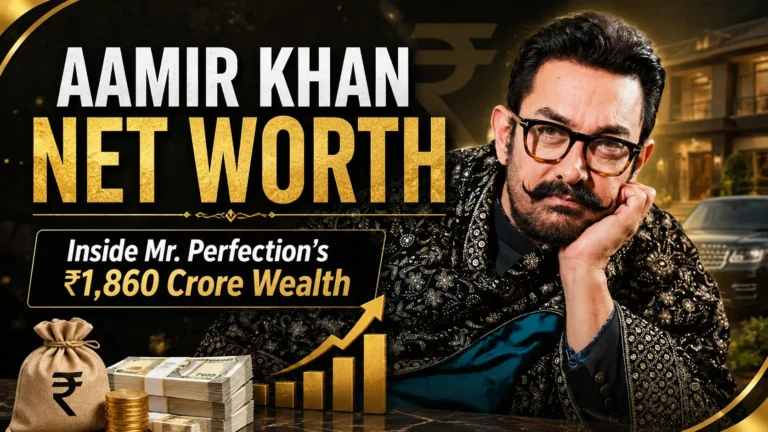 Aamir Khan Net Worth: Inside Mr. Perfection’s ₹1,860 Crore Wealth Aamir Khan Net Worth