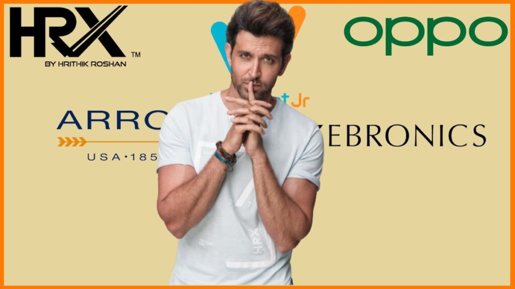 Brand Promotion done by Hrithik Roshan