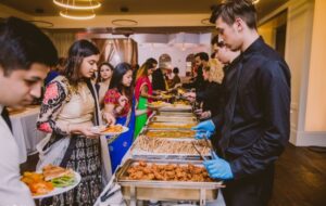 healthy food options at weddings
