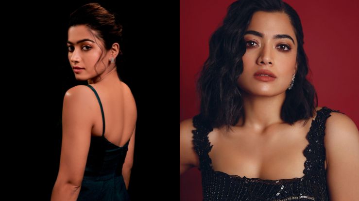 Rashmika Mandanna’s hot photoshoot in a black dress is going viral among her fans