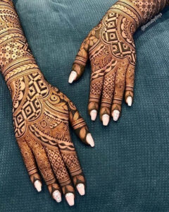 bridal mehndi design