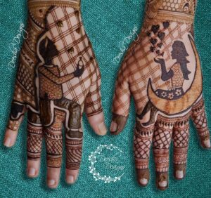 back hand mehndi design