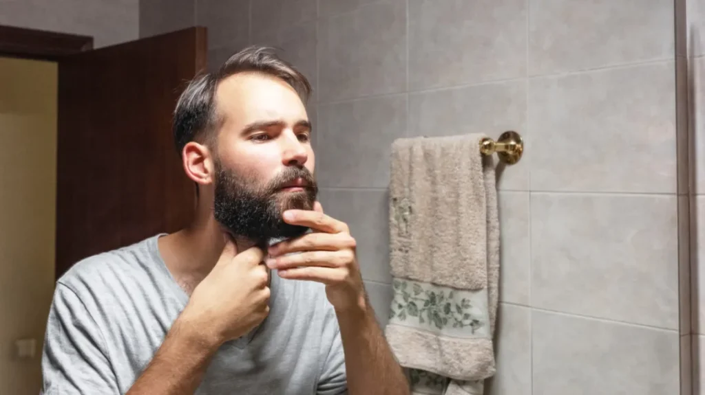 brush and oil your beard