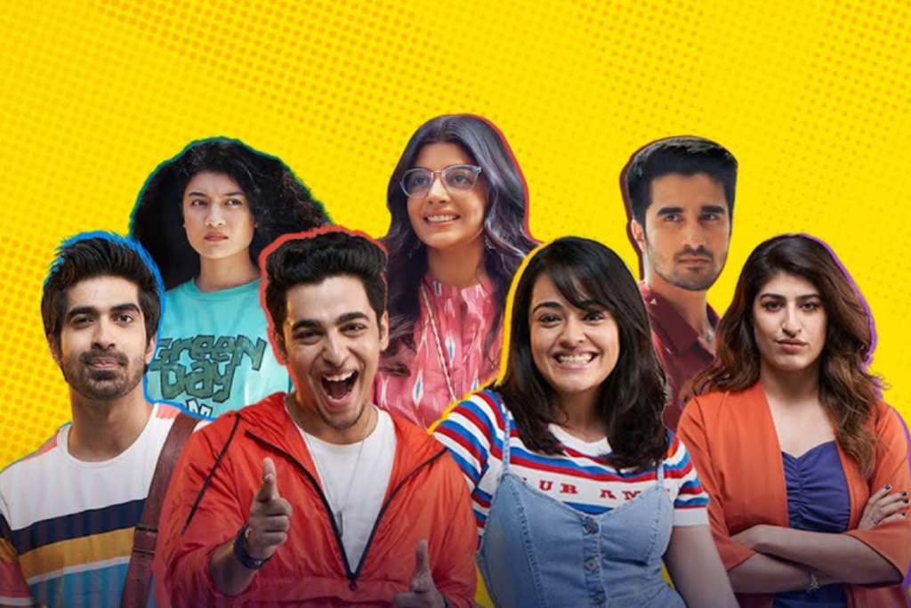 College Romance Season 3 is one of the Best Hindi web series on Sony Liv