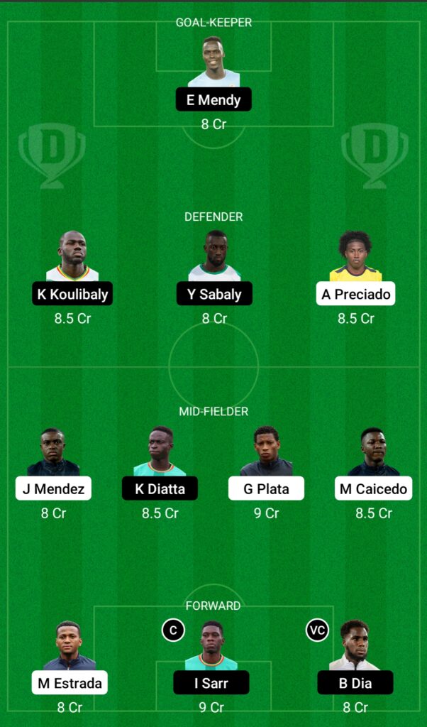 ECU vs SEN Dream11 Prediction- Fantasy Soccer Team 2 Today’s Match Fifa World Cup 2022: