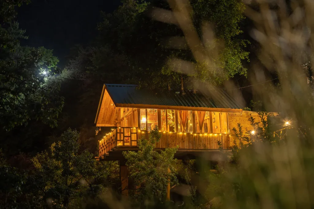 Treehouse in Jibhi best airbnb in India