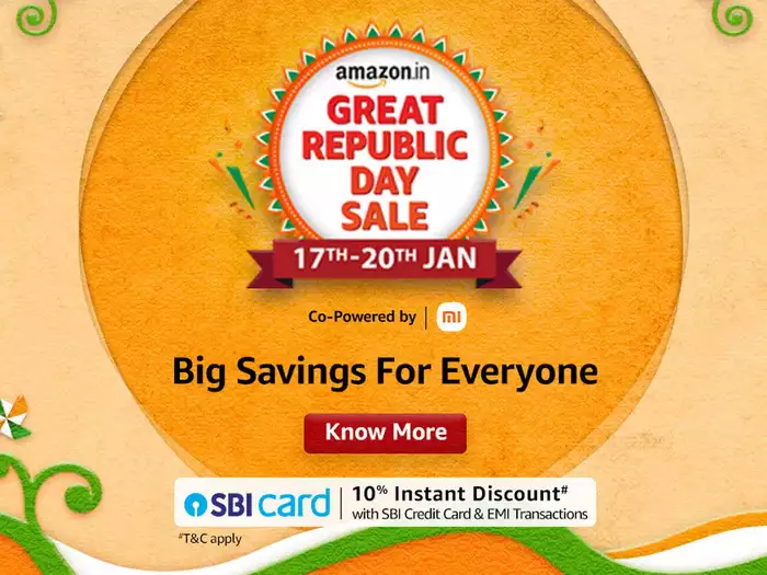 Amazon Great Republic Day sale is the most anticipated upcoming sale in 2023.