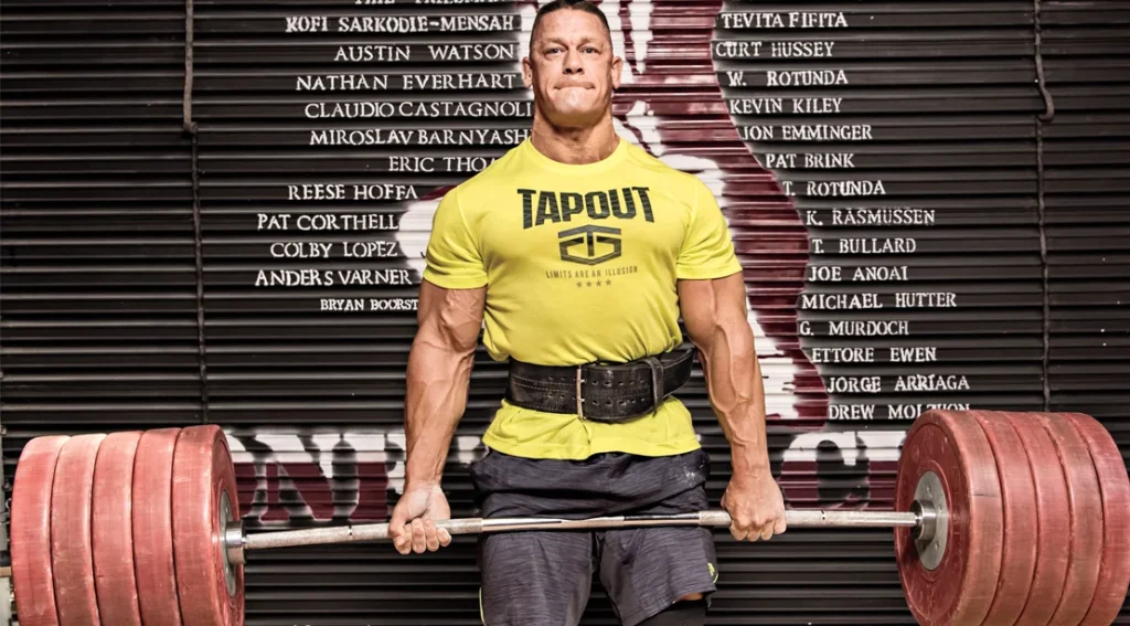 John Cena Weightlifting