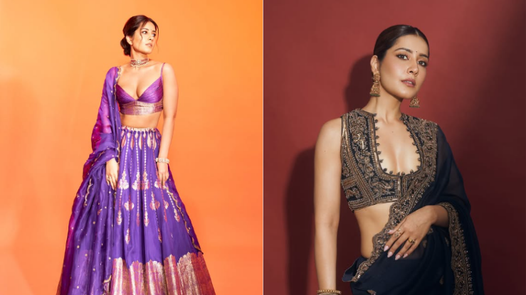 Rashi Khanna looks gorgeous in saree