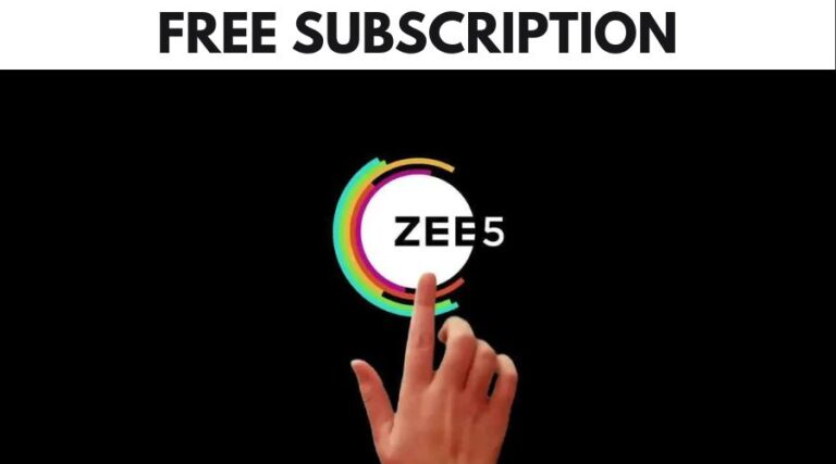 Free ZEE5 Subscription