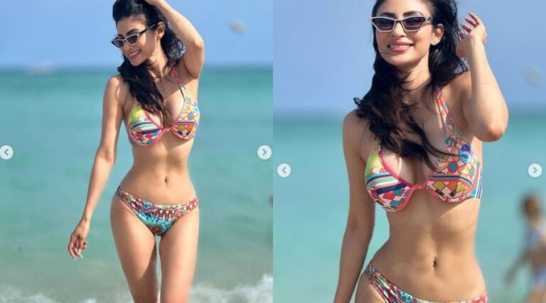 Mouni Roy Hot Bikini Photos with Disha Patani Raise the Temperature on Social Media- Check Out Now