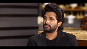 Allu Arjun Hairstyle :  Comb Over