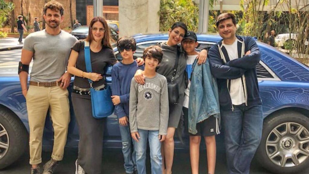 Hrithik Roshan Family