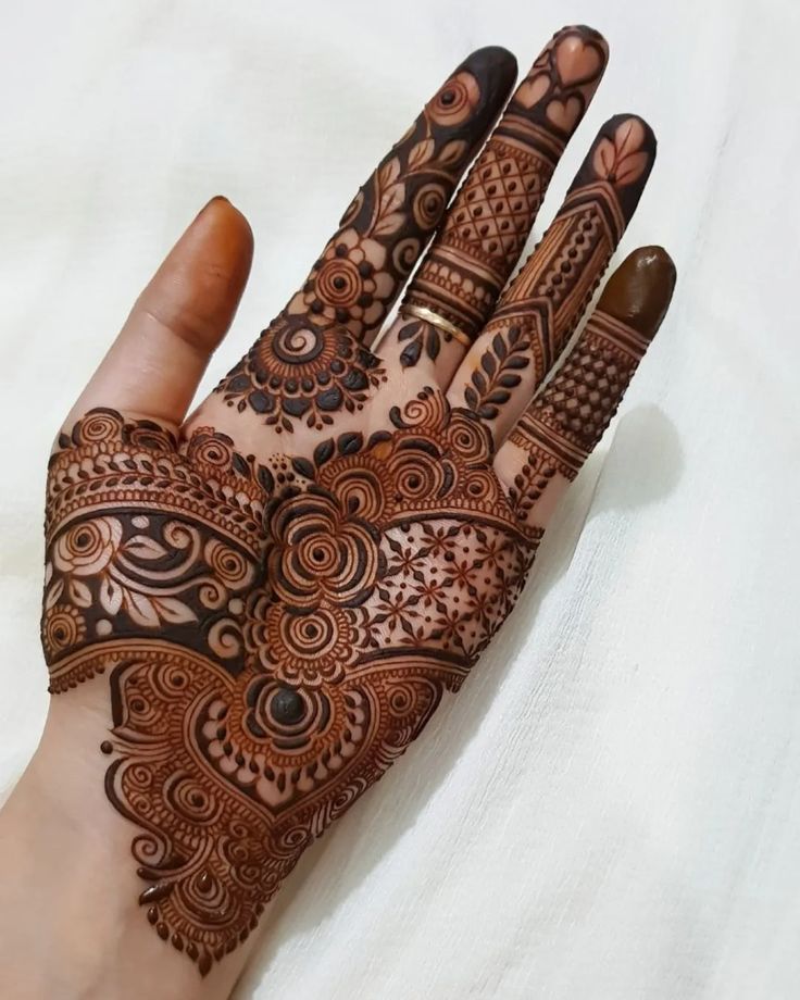 Top 10 Easy Palm Mehndi Designs in 2023