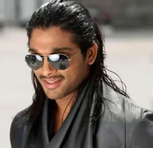 Allu Arjun Hairstyle :   Long Hair