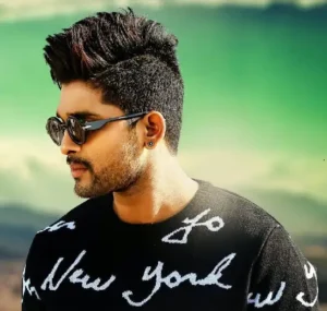 Allu Arjun Hairstyle : Spiky Hair