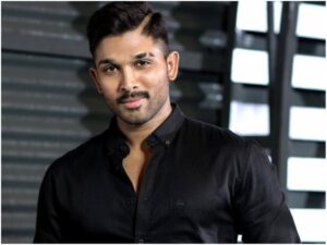 Allu Arjun Hairstyle : Side Part