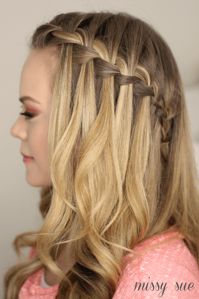 Waterfall Hairstyle