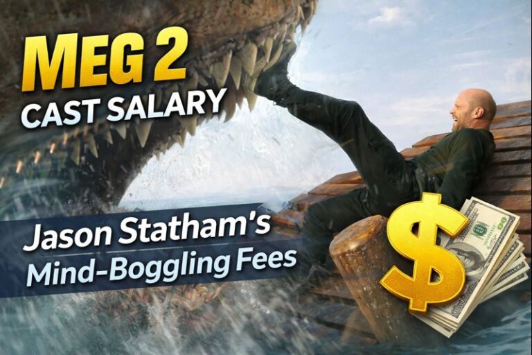 Meg 2 Cast Salary: Jason Statham Mind-Boggling Fees Meg 2 Cast Salary