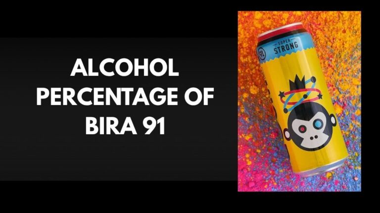 know the alcohol percentage of Bira 91 flavours
