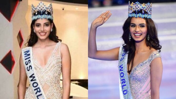 Manushi Chillar and Stephanie Del Valle