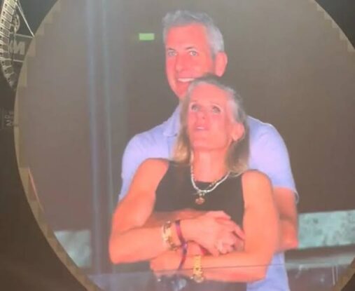 Andy Byron and Kristin Cabot on kiss-cam