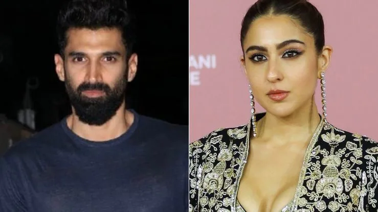 Aditya Roy Kapur and Sara Ali Khan in Metro In Dino