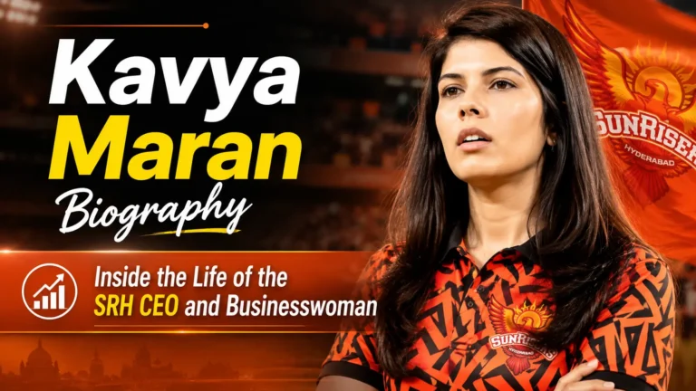 Kavya Maran Biography: Meet the Woman Behind Sunrisers Hyderabad Kavya Maran Biography