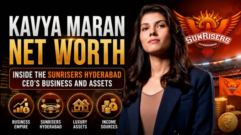 Kavya Maran Net Worth: Inside the Sunrisers Hyderabad CEO’s Business and Wealth