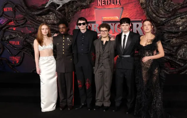 Stranger Things Season 5 Cast During the Premiere Night
