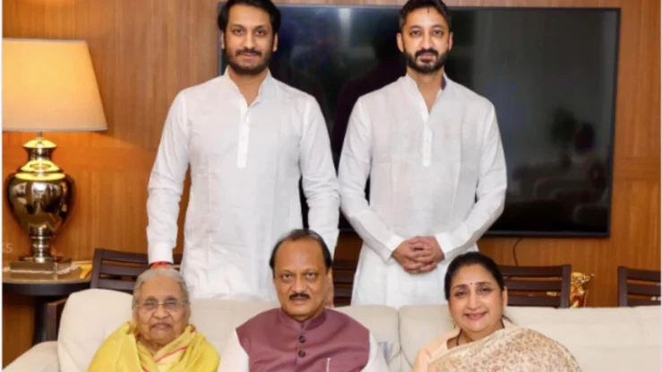 Ajit Pawar Family