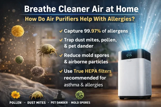 Reasons why air purifiers help with allergies