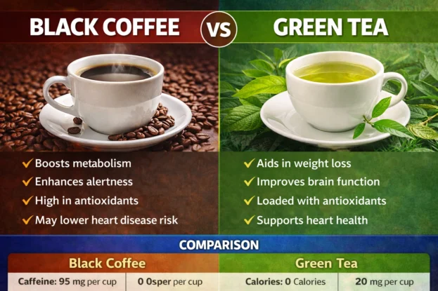 Benefits of Drinking Black Coffee and Best Exercises for Magical Fat Loss Results
