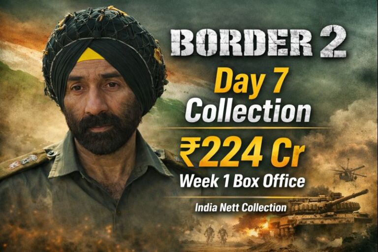 Border 2 Day 7 Box Office Collection