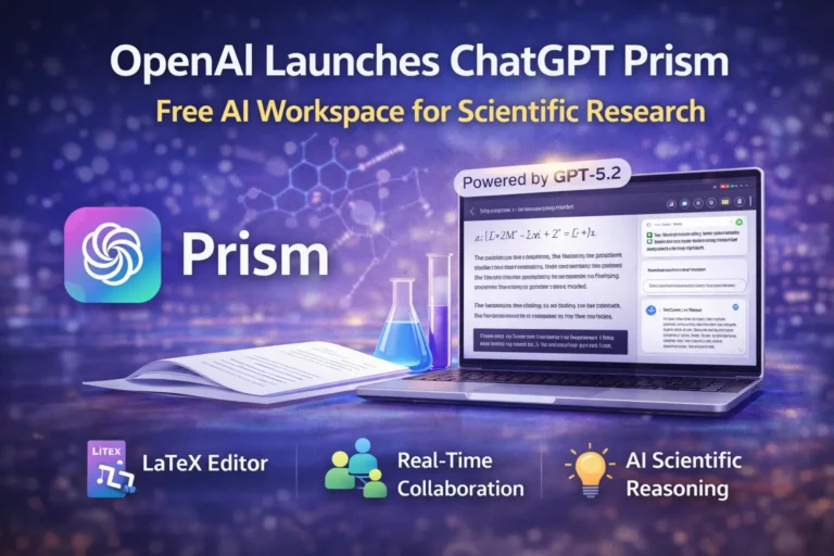 ChatGPT Prism: OpenAI’s New AI Workspace for Scientific Research Paper Writing