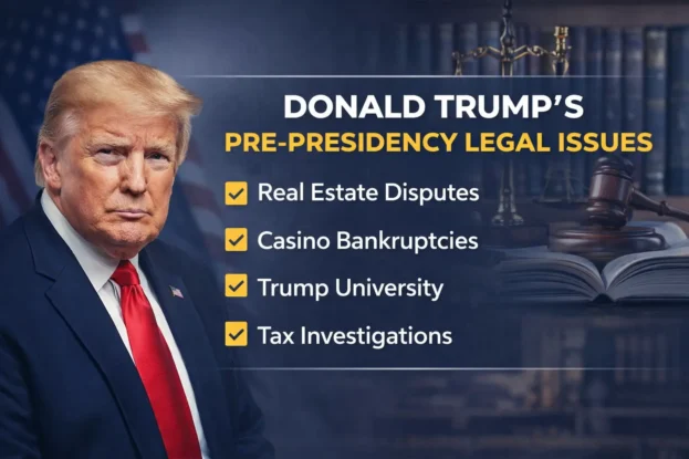 Donald Trump's pre presidency legal issues
