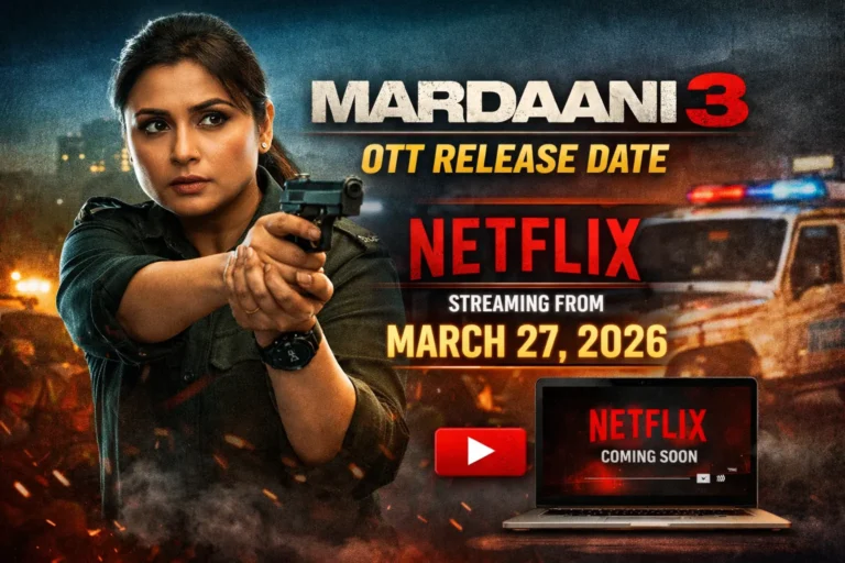 Mardaani 3 OTT Release Date and Platform: When and Where to Watch Rani Mukerji’s Cop Thriller Online