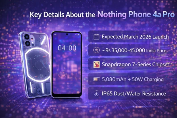Nothing Phone 4a Pro Key Details