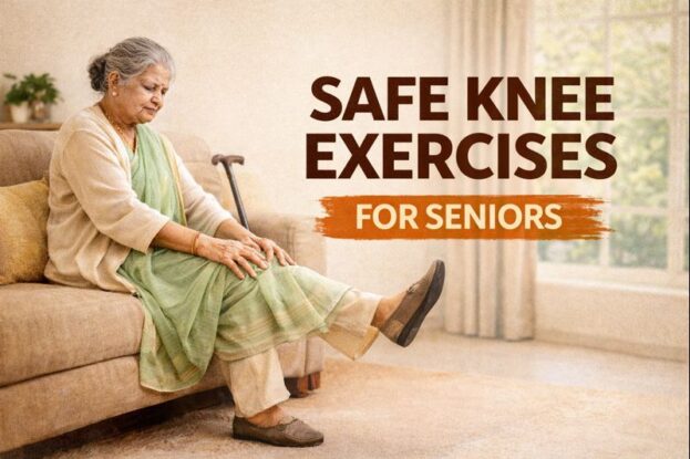 Safe Knee Exercises for Grandmother