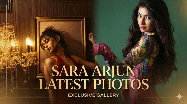 Sara Arjun latest photos showcasing her stylish looks and public appearances