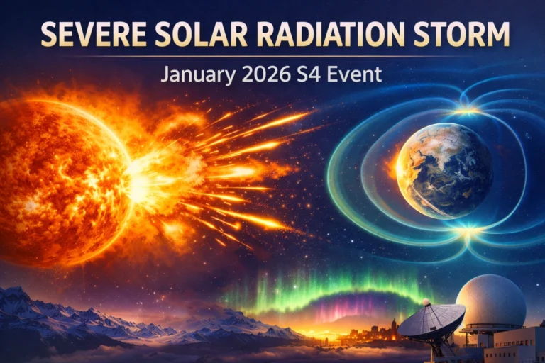 Severe Solar Radiation Storm Explained: What the January 2026 S4 Event Means for Earth