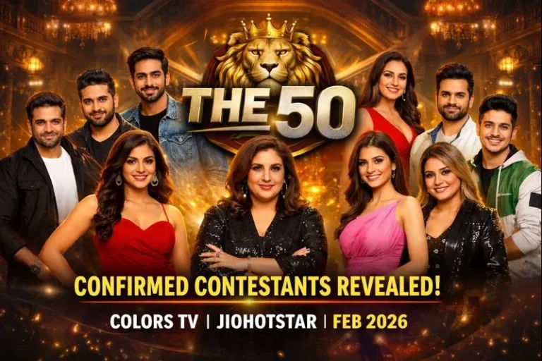 The 50 Show India Confirmed Contestants List
