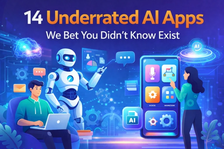 14 Underrated AI Apps We Bet You Didn’t Know Exist