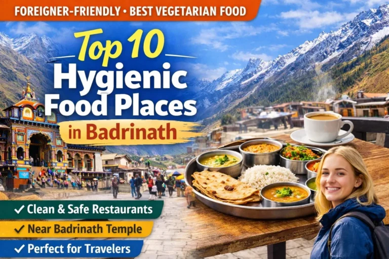 Top 10 Hygienic Restaurants in Badrinath